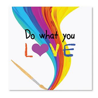COURTSIDE MARKET Do What You Love 16x16 Canvas