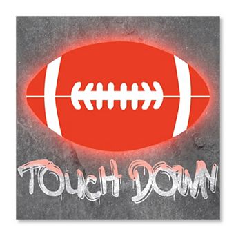 COURTSIDE MARKET Touchdown 16x16 Canvas