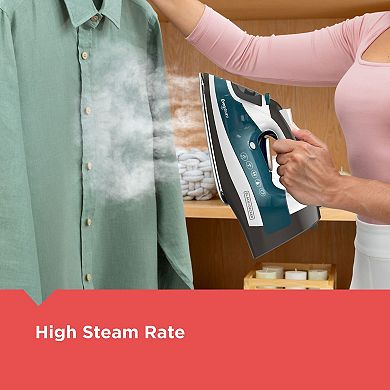 BLACK+DECKER™ One Step Steam Cord Reel Iron