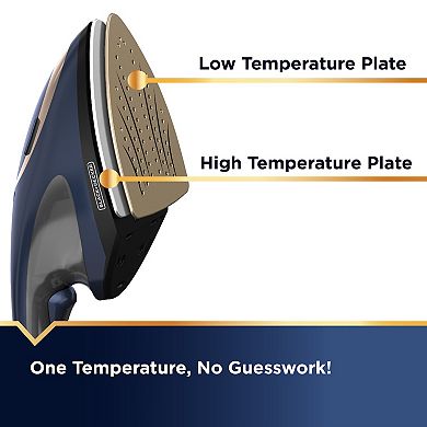 BLACK+DECKER Press & Steam 2-in-1 Iron and Steamer