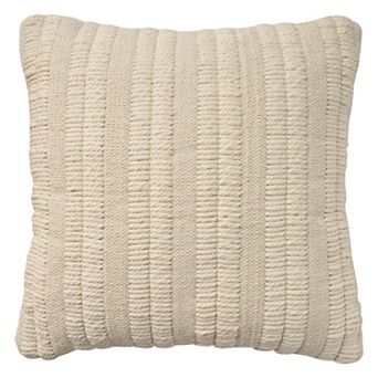 Mina Victory Lifestyle Woven Stripes Throw Pillow