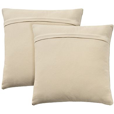 Mina Victory 2-pc. Lifestyle Wavy Abstract Throw Pillow Set