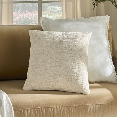 Mina Victory 2-pc. Lifestyle Wavy Abstract Throw Pillow Set