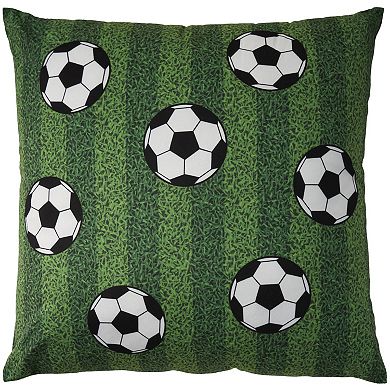 Mina Victory 2-pc. Plush Lines Soccer Throw Pillow Set