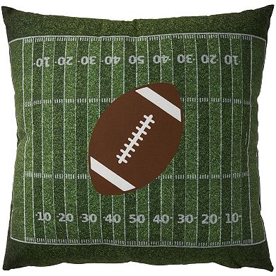 Mina Victory 2-pc. Plush Lines Football Throw Pillow Set