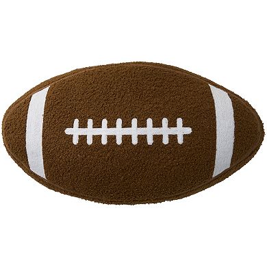 Mina Victory 2-pc. Plush Lines Football Throw Pillow Set