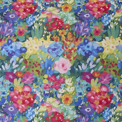Mina Victory 2-pc. Plush Lines Floral Peace Throw Pillow Set