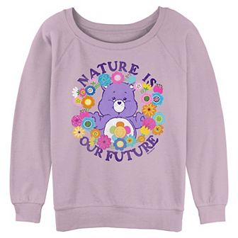 Juniors' Care Bears Harmony Bear Nature Is Our Future Graphic Pullover