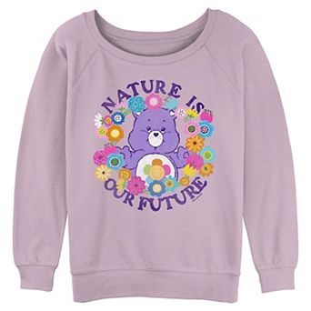 Juniors' Care Bears Harmony Bear Nature Is Our Future Graphic Pullover
