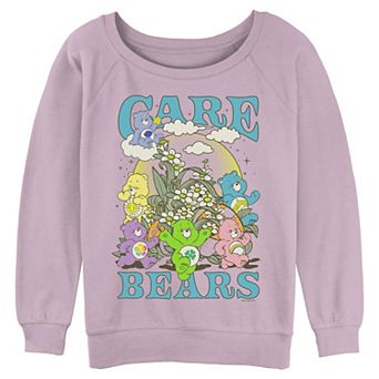 Juniors' Care Bears Enjoying Springtime Graphic Pullover