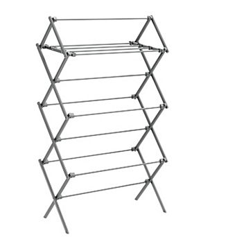 Foldable Clothes Drying Rack, Laundry Drying Rack, Clothes Airer, Steel Frame