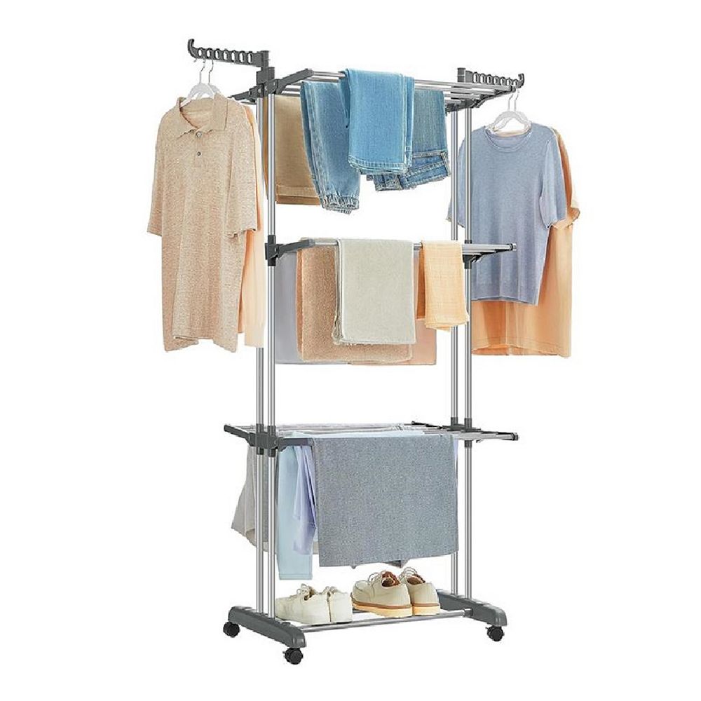 4-tier Clothes Drying Rack Stand