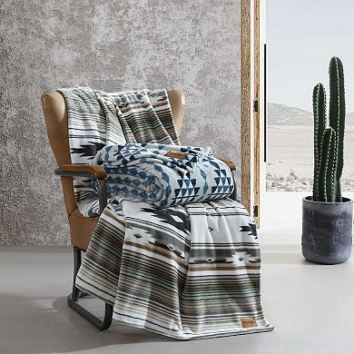 Wrangler Westin Beige Throw Blanket