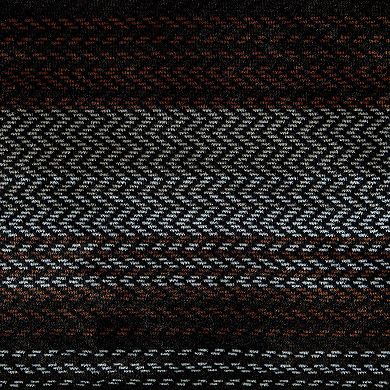 Wrangler Nash Stripe Reversible Brown King Blanket