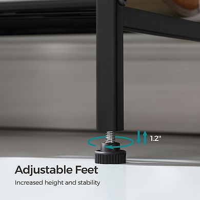 Shoe Rack 8 Tier Tall Shoe Storage Organizer, Sturdy Metal Narrow Shoe Rack Shelf