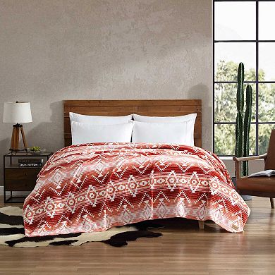 Wrangler Jericho Peach Pink Throw Blanket