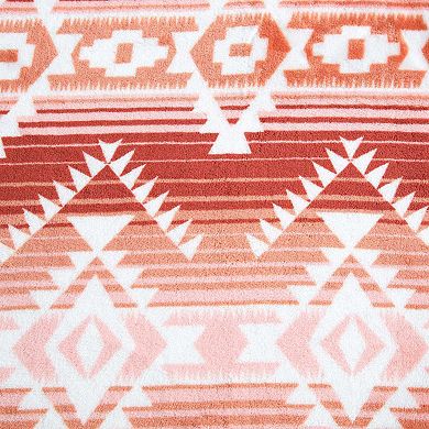 Wrangler Jericho Peach Pink Throw Blanket