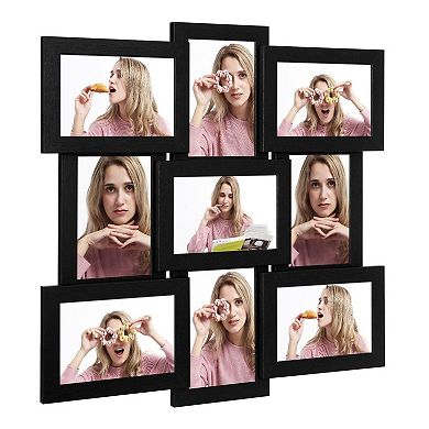 Collage Picture Frames, 4 X 6 Inches For 10 Photos, Collage Multiple Photos, Clear Ps Front