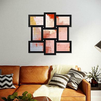 Collage Picture Frames, 4 X 6 Inches For 10 Photos, Collage Multiple Photos, Clear Ps Front