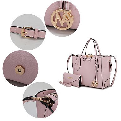 MKF Collection Bruna Womens Tote Bag with Wallet by Mia K