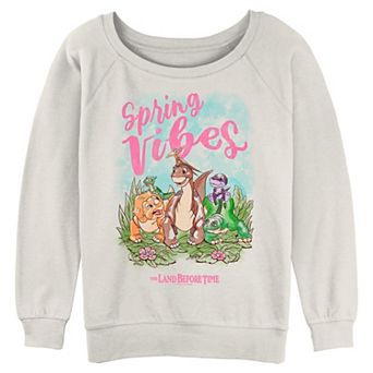 Juniors' The Land Before Time Spring Vibes Graphic Pullover
