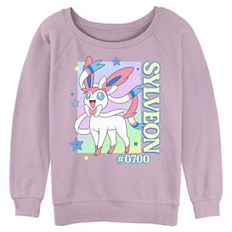 Juniors' Pokemon Sylveon Poster Graphic Pullover