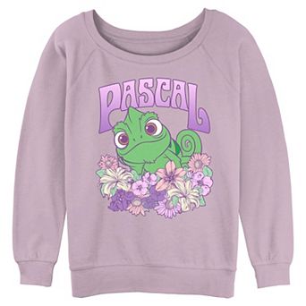 Disney's Tangled Pascal Floral Chameleon Juniors' Graphic Pullover