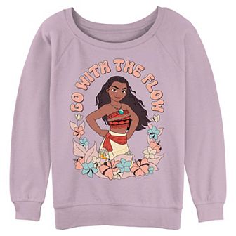 Disney's Moana Go With The Flow Juniors' Graphic Pullover
