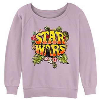 Juniors' Star Wars Darth Vader Tropical Vibes Graphic Pullover