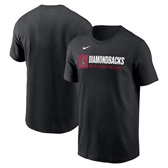 Men's Nike Black Arizona Diamondbacks Team Block T-Shirt