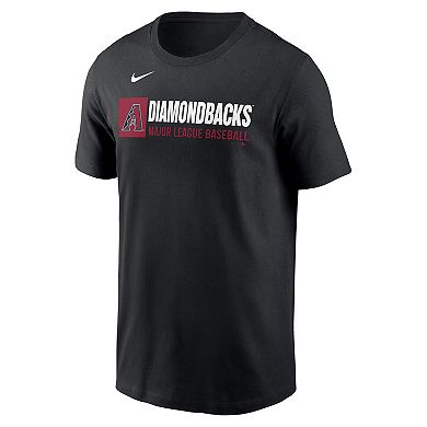 Men's Nike Black Arizona Diamondbacks Team Block T-Shirt