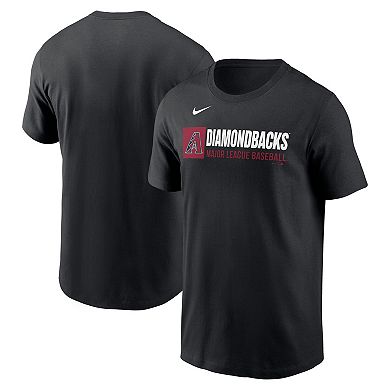 Men's Nike Black Arizona Diamondbacks Team Block T-Shirt