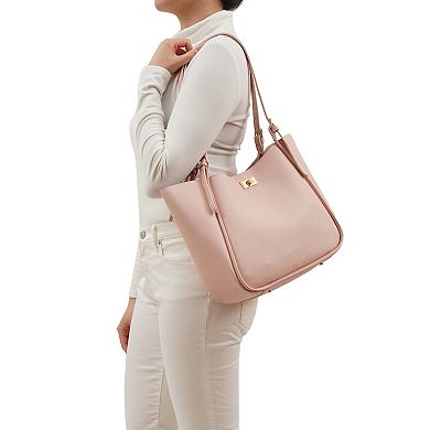 Mellow World Brooklyn Tote Bag with Adjustable Strap & Pouch