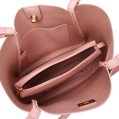 Mellow World Brooklyn Tote Bag with Adjustable Strap & Pouch