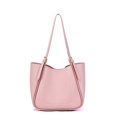 Mellow World Brooklyn Tote Bag with Adjustable Strap & Pouch