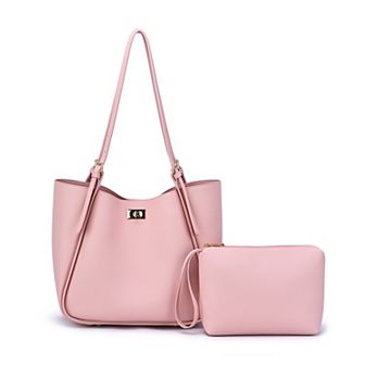 Mellow World Brooklyn Tote Bag with Adjustable Strap & Pouch