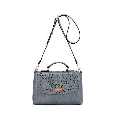 Mellow World Quinn Perforated Crossbody Bag