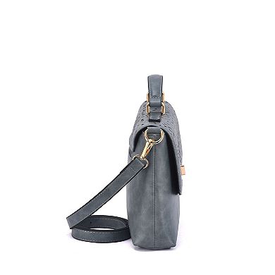 Mellow World Quinn Perforated Crossbody Bag