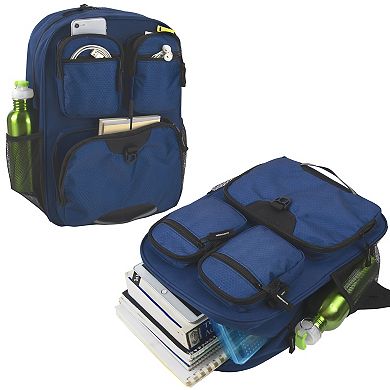 Trailmaker Honeycomb Ripstop Multi-Pocket Backpack