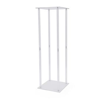 Clear Column Party Acrylic Floor Stand Wedding Backdrop Flower Stand Vase Decor
