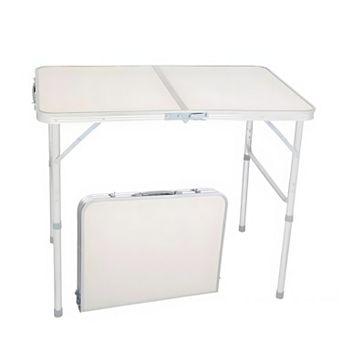 Portable Adjustable Party Picnic Camping Table