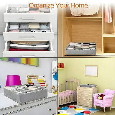 Underwear Closet Drawer Storage Organizer Set of 3