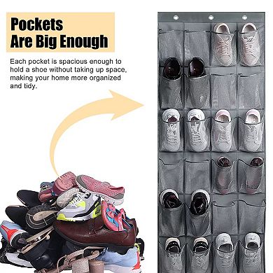 Hanging Storage Organizer Rack With 28 Pocket