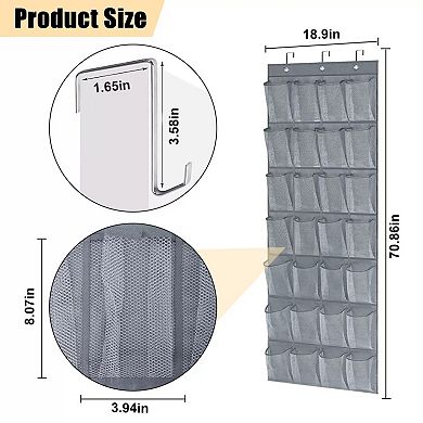 Hanging Storage Organizer Rack With 28 Pocket