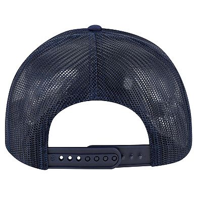 Men's '47 Navy Boston Red Sox Local Patch Foam Front Trucker Adjustable Hat