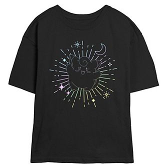 Juniors' Pokemon Clefairy Celestial Skimmer Graphic Tee