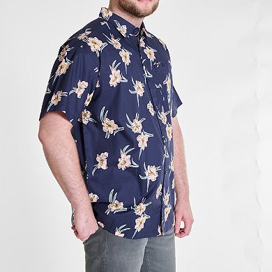 Big & Tall Quiksilver Habitat Classic Woven Button-Down Shirt
