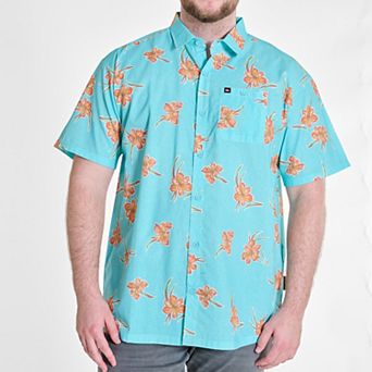 Big & Tall Quiksilver Habitat Classic Woven Button-Down Shirt