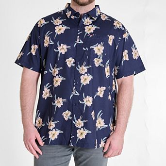 Big & Tall Quiksilver Habitat Classic Woven Button-Down Shirt