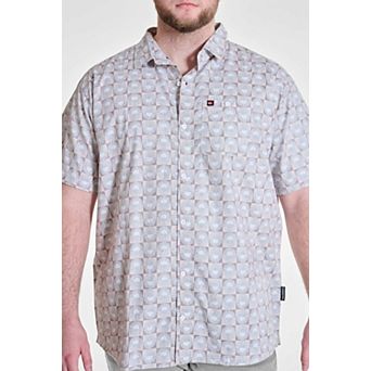 Big & Tall Quiksilver Habitat Classic Woven Button-Down Shirt